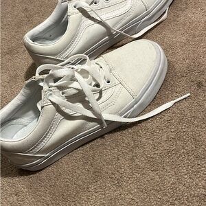 Vans Women's White Sneakers